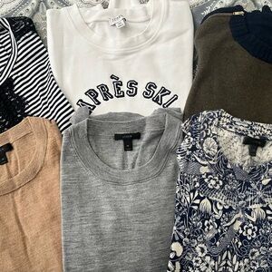Jcrew women’s Sweaters, Top, Sweatshirt- XS- Lot 6